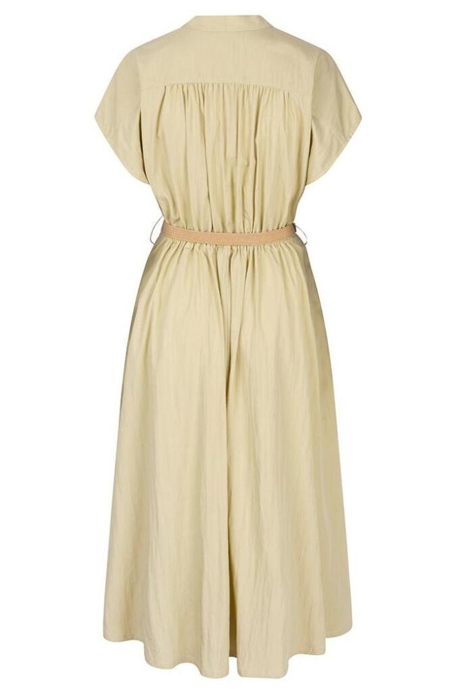 DRESS LONG WIDE HS25 05203 206 lemon pie